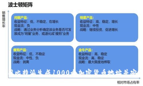 如何利用比特派生成1000个加密货币地址并安全管理